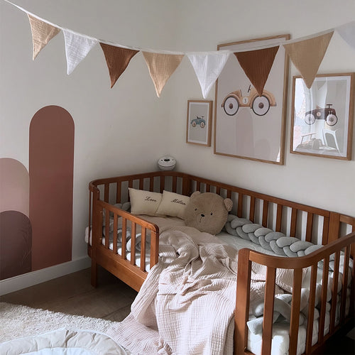 Petite Amélie Ovaal peuterbed Cocoon  - 70x140 cm - Premium Cocoa - vtwonen shop