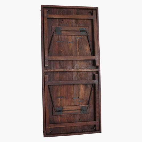 Raw Materials inklapbare eettafel - FSC gerecycled hout - 165x75x76 cm - vtwonen shop