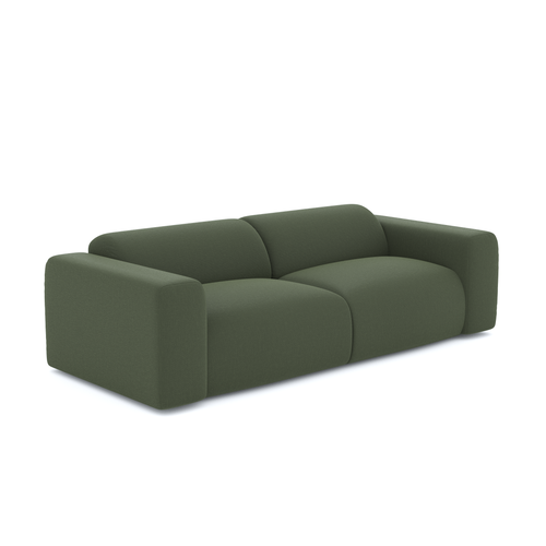 Sia Home - 3-zitsbanken MYRA - Geweven stof - Olijfgroen - 205cm - vtwonen shop