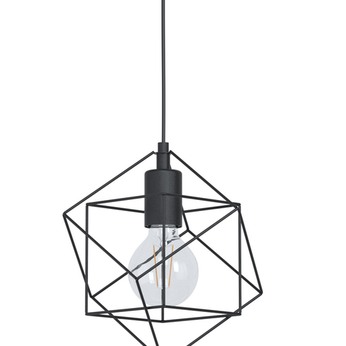 EGLO hanglamp Straiton - e27 - 90,5 cm - zwart