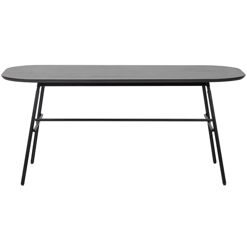 vtwonen eettafel Elegance - Mango Hout/metal - Zwart - 79x180x90 - vtwonen shop