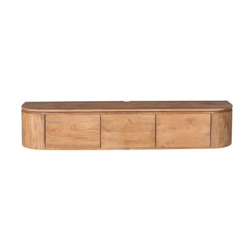 Starfurn Tv-meubel Excellent - Naturel Hout - 160x35x30cm