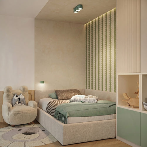Sollux Lighting Wandlamp AURA salie Gx53 - 10x12x6cm