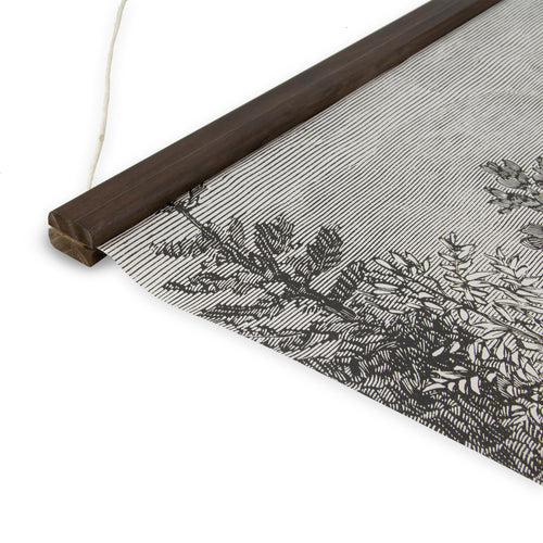 Art for the Home Hangende Poster Linnen - Jungle Landschap Sepia - 80x60cm - vtwonen shop