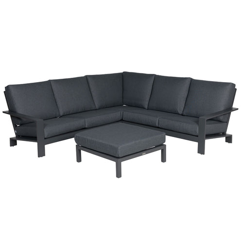 Garden Impressions loungeset Coba donker grijs 4-delig - vtwonen shop
