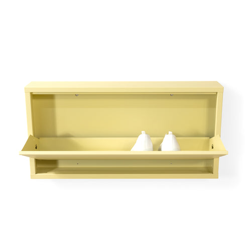 Spinder Design schoenenkast Billy 1 - Butter Yellow - 3 paar schoenen