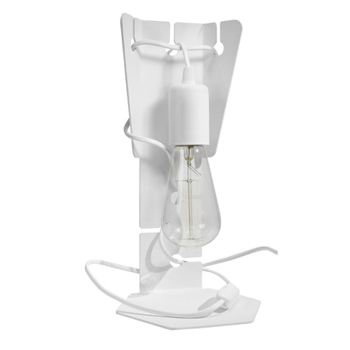 Sollux Lighting Tafellamp ARBY wit - 15x15x31cm