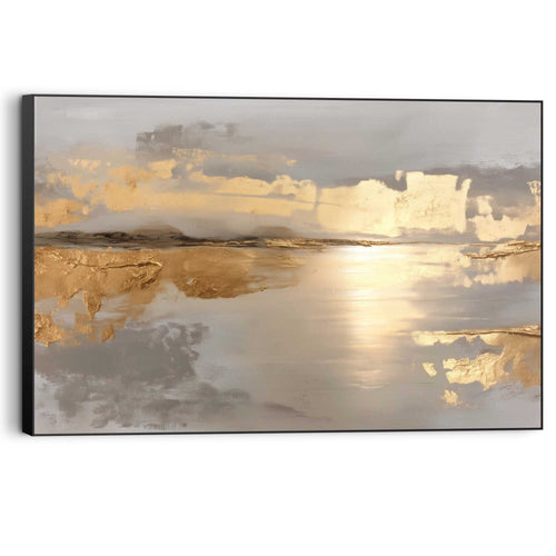 Reinders schilderij Gouden Horizon - 60x90cm