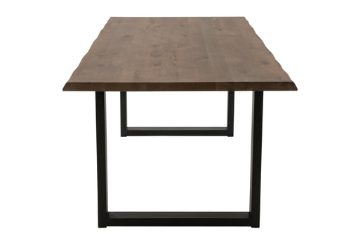 J-Line tafel Poten Rechthoek - metaal - zwart