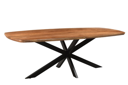 Livingfurn eetkamertafel Jesper Danish Oval - 210cm - mangohout - vtwonen shop