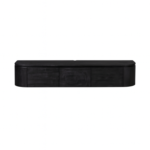 Starfurn - Tv meubel Excellent - Zwart - 35x160x45 cm
