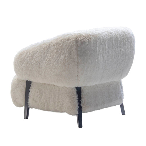 DÉJA Living Fauteuil Espe Fluffy - Beige Stof - 91x86x77cm - vtwonen shop