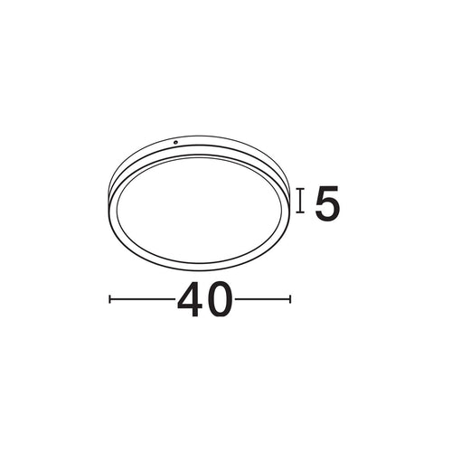 Nova Luce CANTRIA Inbouw plafondlamp zwart, messing goud, LED 31W 1916lm 3000K