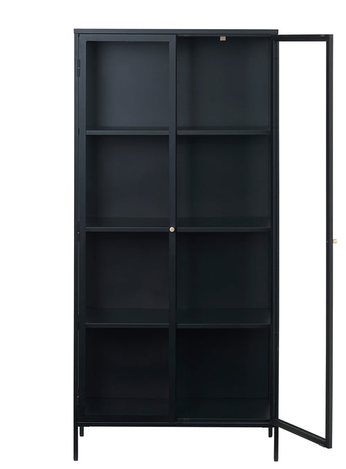 Rebellenclub Vitrinekast Nimbin - 190 x 90 cm - Zwart - vtwonen shop