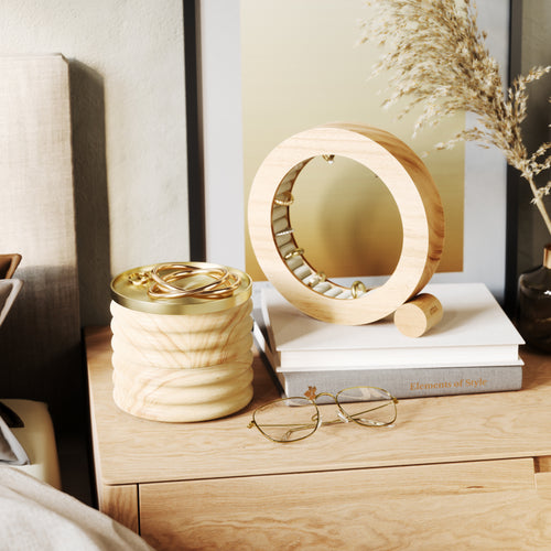 Umbra sieradenorganizer Ferris - 4 x 19 x 19 cm - Naturel