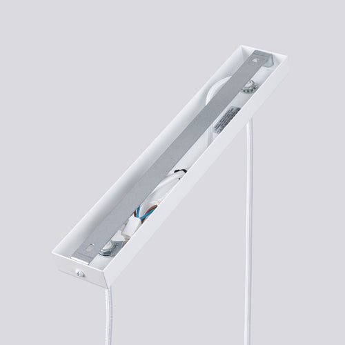 Sollux Lighting Hanglamp KARBON 2 wit - 30x6,5x90cm