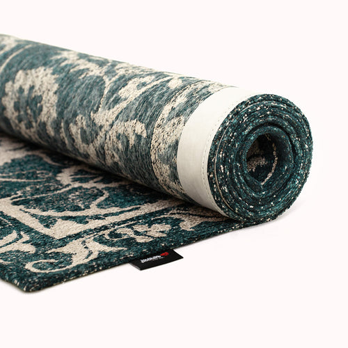 Louis De Poortere binnen & buiten machinewasbaar vloerkleed Antiquarian Suzani van 40% gerecycled PET - groen - 170x240cm