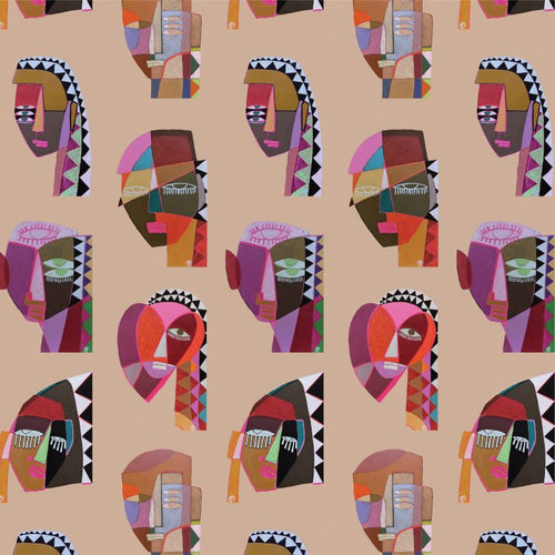 Catchii Behang Los Benditos Templeton Pink - vtwonen shop