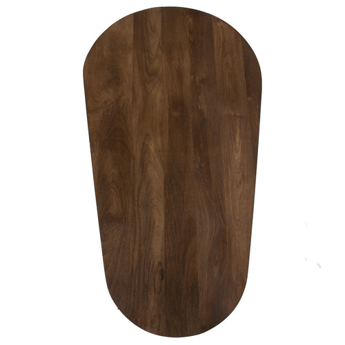 Giga Meubel Salontafel Femke Organisch - Mangohout - Bruin - 120x65x35cm - vtwonen shop