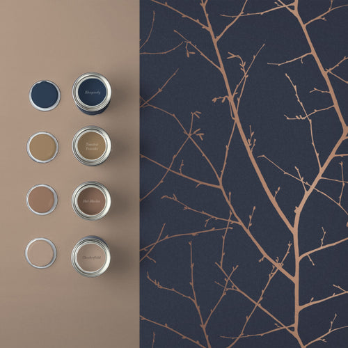 Graham & Brown Vliesbehang - Boreas Midnight - 10mx53cm - vtwonen shop