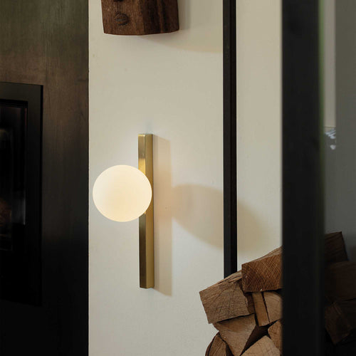 Ideal Lux BINOMIO Wandlamp Messing