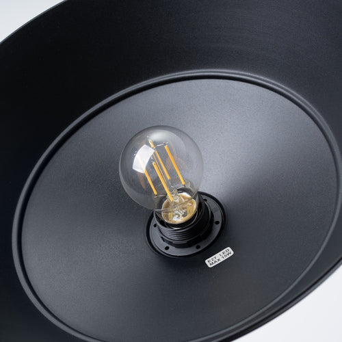 Sollux Lighting Hanglamp FRIKA zwart - 34x34x74cm
