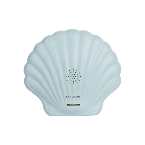 Karlsson ornament Sea Shell - blauw - 5.8x13.5x11.8cm