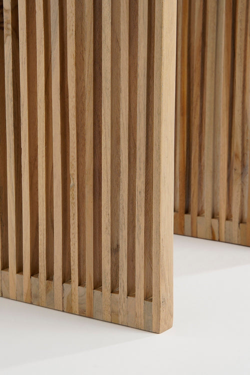 Mica Decorations Yonker Bijzettafel - Set van 3 - L44 x B34 x H50 cm - Gerecycled Hout - Bruin - vtwonen shop