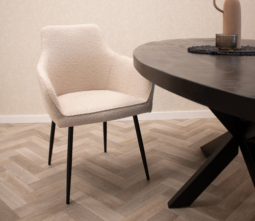 Kick eetkamerstoel Maud - Beige