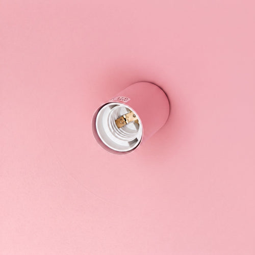 Sollux Lighting Hanglamp NOX 40 roze - 40x40x135cm