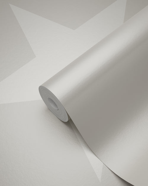 Origin Wallcoverings behang sterren grijs - 53 cm x 10.05 m - 346826