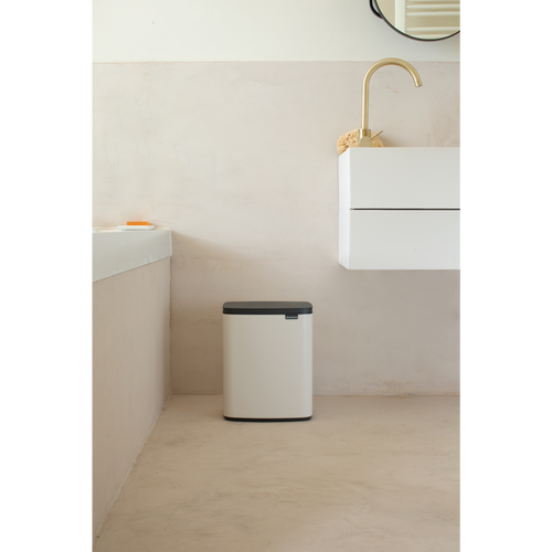 Brabantia Bo Afvalemmer, 12 liter - Soft Beige