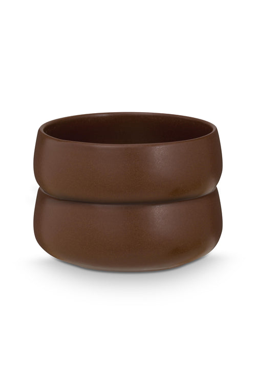 vtwonen - Kommen - Bruin - Keramiek - 16cm - Set van 2 - vtwonen shop