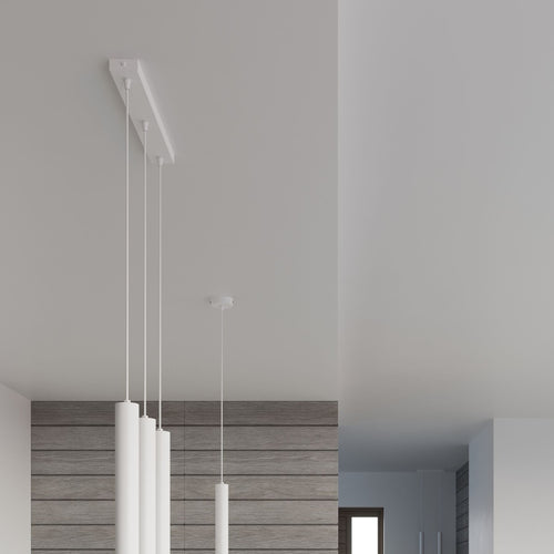 Sollux Lighting Hanglamp WEZYR 3 wit - 45x6x120cm