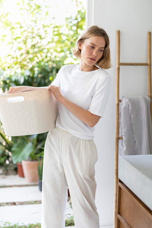 Curver Softex Wasmand - 45 liter - 57x37x27cm - Beige - vtwonen shop