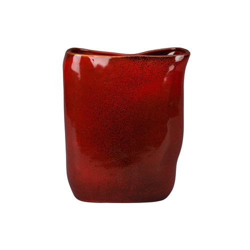 Dutchbone Edna Vaas 24 cm Rood - vtwonen shop