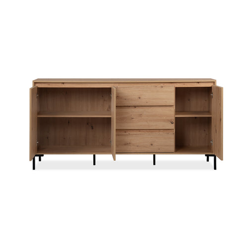 Calicosy - Buffet 3 Deuren 3 Laden PLOCK - 40x170x87 cm