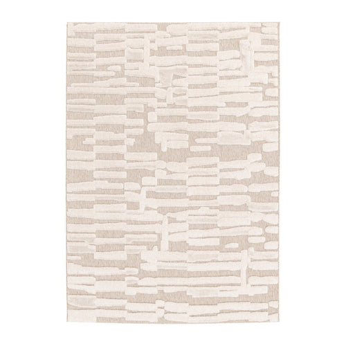 AFK Living vloerkleed  Esmee - reliëfeffect - beige - 160 x 230 cm
