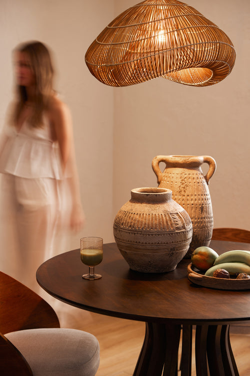 J-Line tafel Connie - hout - donkerbruin - vtwonen shop