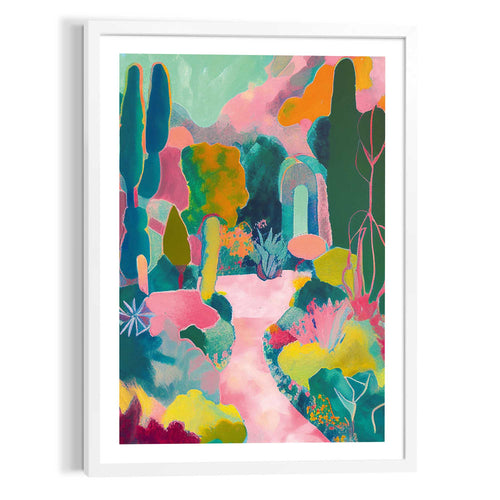 Reinders schilderij Verborgen Tuin - 70x50cm