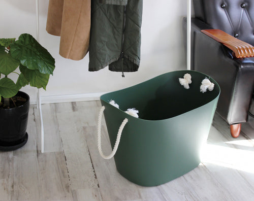 Hachiman Balcolore Opbergmand - L - Donker Groen - vtwonen shop
