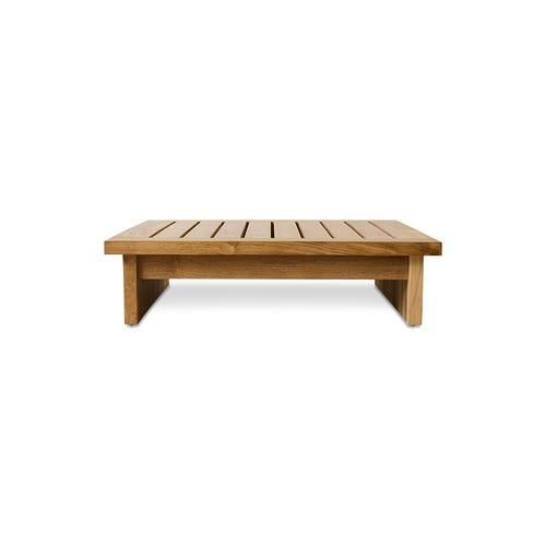 HKLIVING Outdoor hocker teak – natural - vtwonen shop