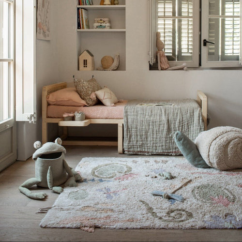 Lorena Canals Kindervloerkleed wasbaar vloerkleed Play Botanic Fantasy