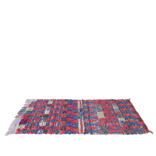 AFK Living vloerkleed Berber - handgemaakt - Gerecyclede textiel - 71 x 168 cm - vtwonen shop