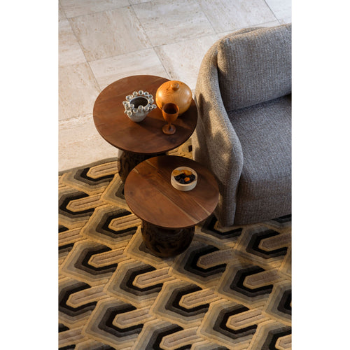 Dutchbone Lockhart Vloerkleed 160x230 - Groen - vtwonen shop