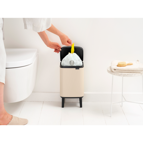 Brabantia Bo Hi afvalemmer, 4L - Soft Beige