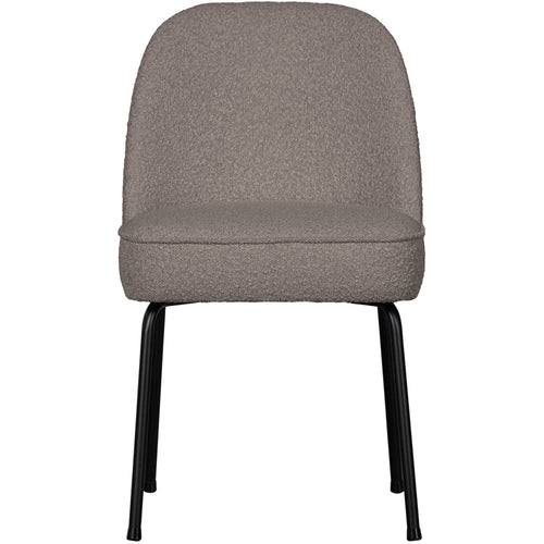 WOOOD eetkamerstoelen Vogue - Velvet - Nougat - Set van 6