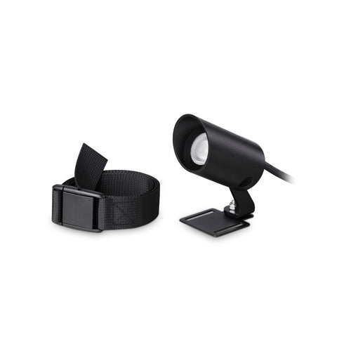 Ideal Lux KOALA 3W Strap On LED Buiten Display Licht Zwart 3000K IP65