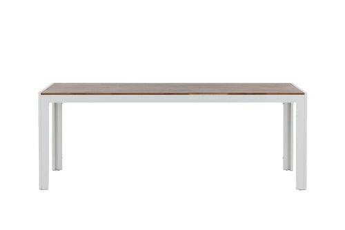 Rebellenclub Rechthoekige Tuintafel Rama - 200 x 100cm - Wit - vtwonen shop