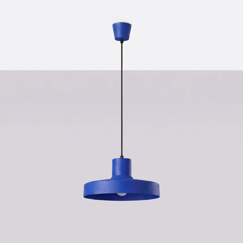 Sollux Lighting Hanglamp BILO ultramarijn - 35x35x120cm